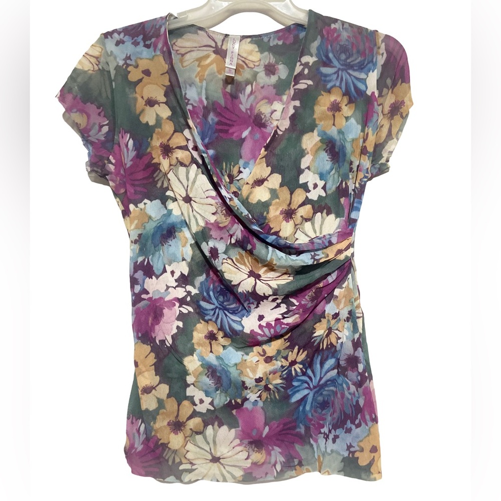 Lucy+Fiona Floral Multicolor Women's blouse